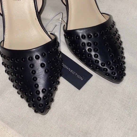 New French Connection Studded Pumps - Picture 2 of 7
